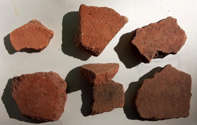 Sobaipuri O'odham pottery shards ( Lyle Canyon near the Pyeatt ranch - Canelo Hills )