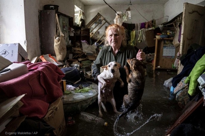 Nova Kakhovka dam destruction victims of RussianWar Crimes